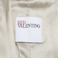 Red Valentino Cappotto di pelle beige