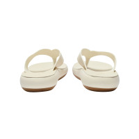 Ancient Greek Sandals Sandals Leather in White