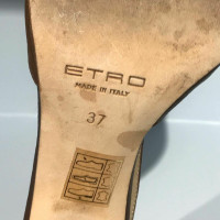 Etro Sandalen aus Leder in Braun