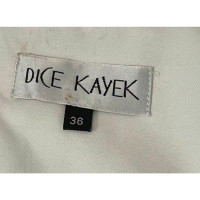 Dice Kayek Giacca/Cappotto in Cotone in Bianco