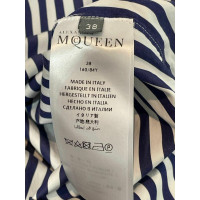 Alexander McQueen Vestito in Cotone in Blu
