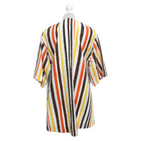 Dolce & Gabbana Oversize coat with stripe pattern