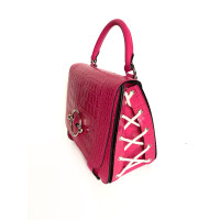 Jw Anderson Shoulder bag Patent leather in Fuchsia