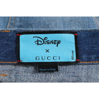 Gucci Short en Denim en Bleu