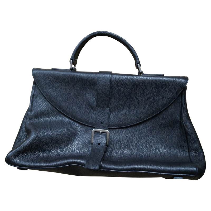 Jil Sander Black leather bag 