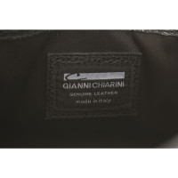 Gianni Chiarini Umhängetasche aus Leder in Schwarz