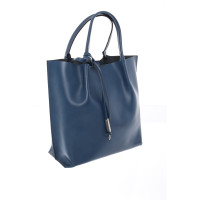 Gianni Chiarini Shopper in Pelle in Blu