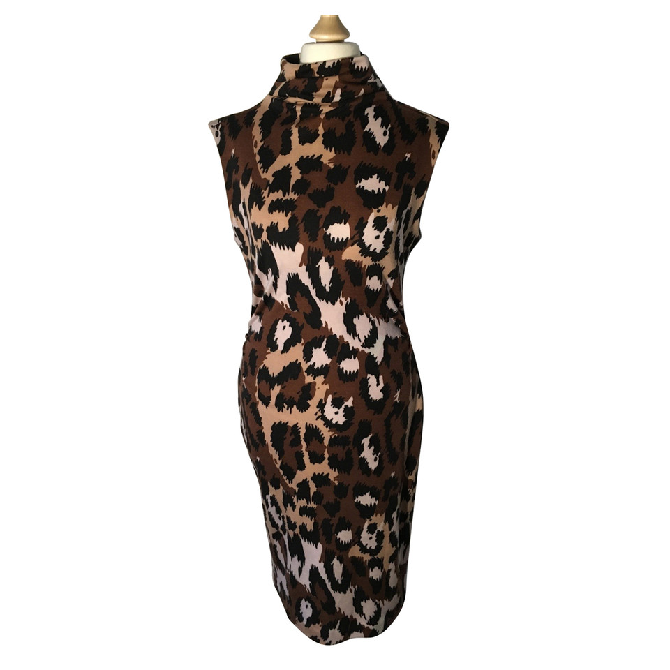 Diane Von Furstenberg Kleid mit Animalprint
