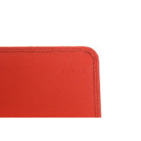 Aigner Täschchen/Portemonnaie aus Leder in Rot