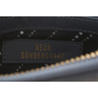 Becksöndergaard Sac à main/Portefeuille en Cuir en Bleu