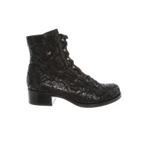 Chie Mihara Lace-up shoes Leather in Black