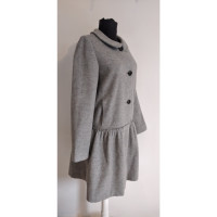 Manoush Jacke/Mantel aus Wolle in Grau