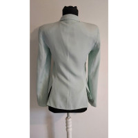 Emporio Armani Blazer Silk in Turquoise