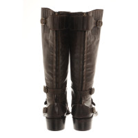 Belstaff Bottes en Cuir en Marron