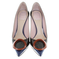 Christian Dior pumps made of lacquered leather