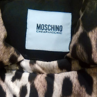 Moschino Cheap And Chic Quilted Jacket with Leopard pattern