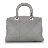 Christian Dior Granville Bag aus Leder in Grau