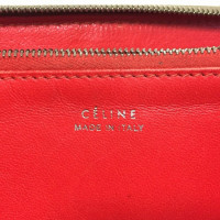 Céline Täschchen/Portemonnaie aus Leder in Beige