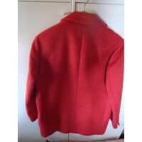 Agnona Jacket/Coat Cashmere in Red