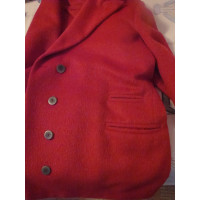 Agnona Jacket/Coat Cashmere in Red