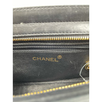 Chanel Camélia Leather in Black