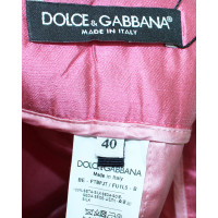 Dolce & Gabbana Short Zijde in Roze