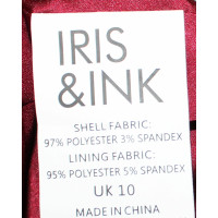 Iris & Ink Kleid in Rot
