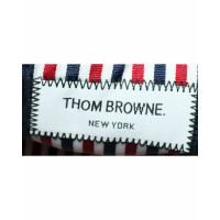Thom Browne Tote bag in Pelle in Nero