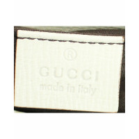 Gucci Clutch aus Leder in Nude