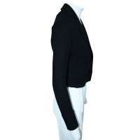 Calvin Klein Jacke/Mantel aus Wolle in Schwarz