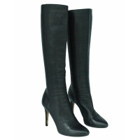 Jimmy Choo Boots Leather in Black