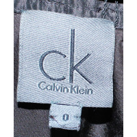 Calvin Klein Robe en Soie en Marron