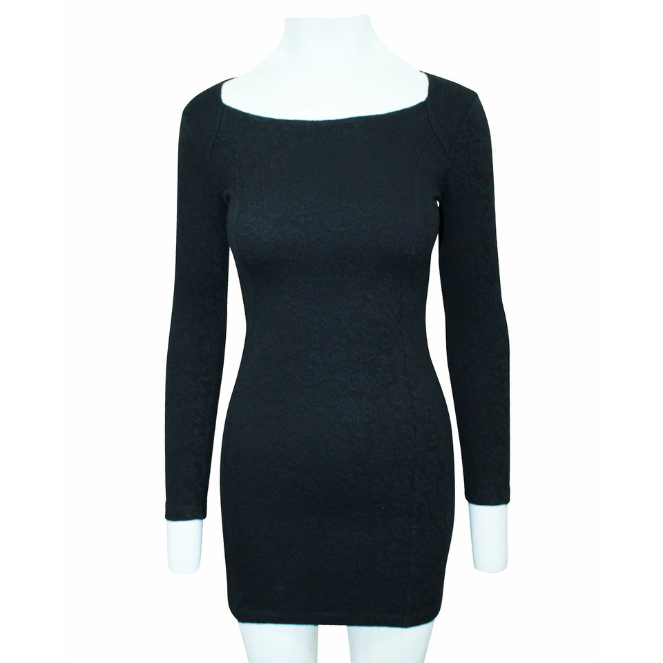 Lover Kleid aus Baumwolle in Schwarz