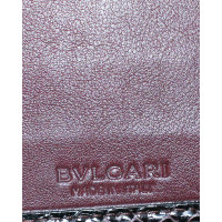 Bulgari Clutch Bag Leather in Red
