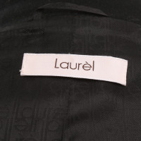 Laurèl Black Coat Wol Mix