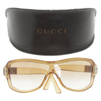 Gucci Sonnenbrille in Gelb/Gold