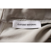 Costume National Oberteil aus Seide in Grau