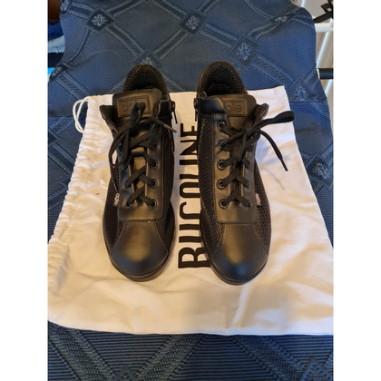Rucoline Sneakers Leer in Zwart