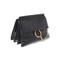 Chloé Faye Bag en Cuir en Noir