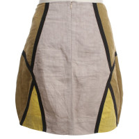 Marni Linen skirt with pattern