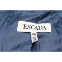 Escada Giacca/Cappotto in Lana in Blu