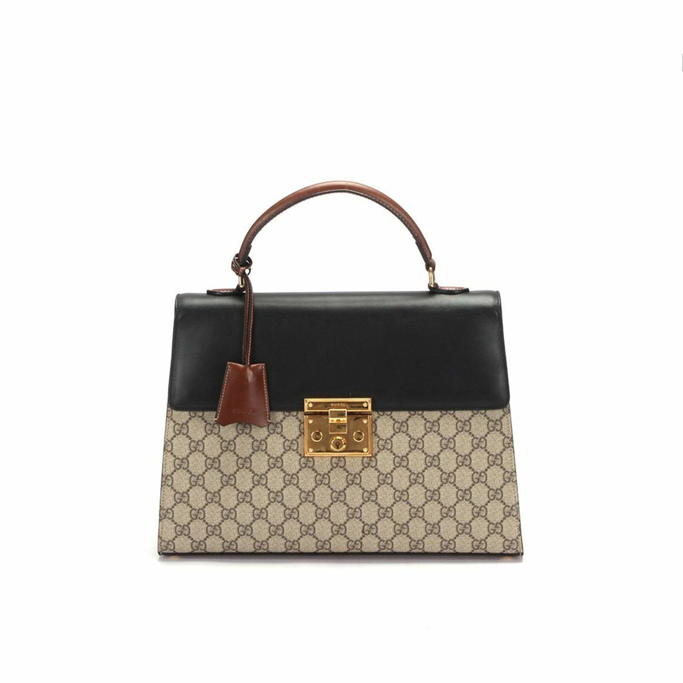 Gucci Padlock Canvas in Brown
