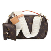 Louis Vuitton Utility Crossbody Bag aus Canvas in Braun