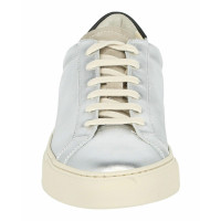Common Projects Trainers Leather in Silvery