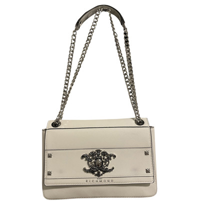 Richmond Shoulder bag Leather in White