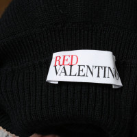 Red Valentino Oberteil aus Wolle in Schwarz