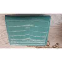 Aspinal Of London Clutch Lakleer in Turkoois