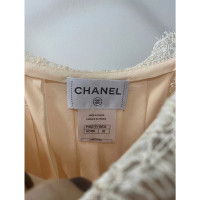 Chanel Robe en Soie en Beige