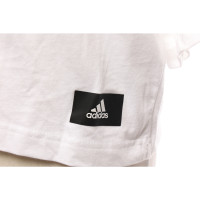 Adidas Top en Coton en Blanc