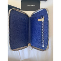 Dolce & Gabbana Borsette/Portafoglio in Pelle in Blu